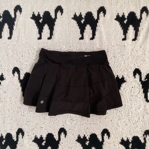 Lululemon Pace Rival Mid-Rise Skirt (Black, Size 2)